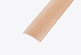 Порог (стык) Русский профиль  разноуровневый декорированный, 38*2700 мм, Ясень